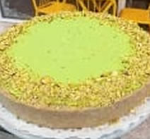Cheesecake de Pistacho